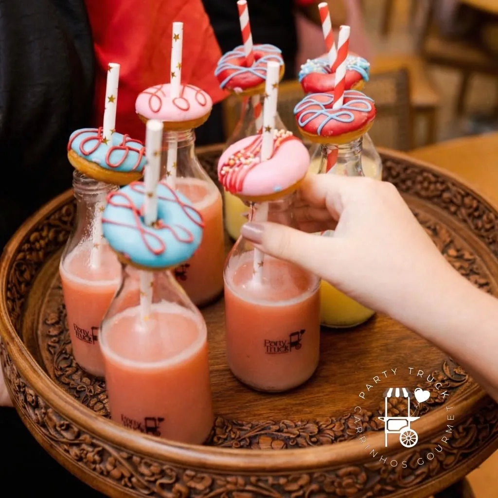 Bebidas apresentadas pela Party Truck