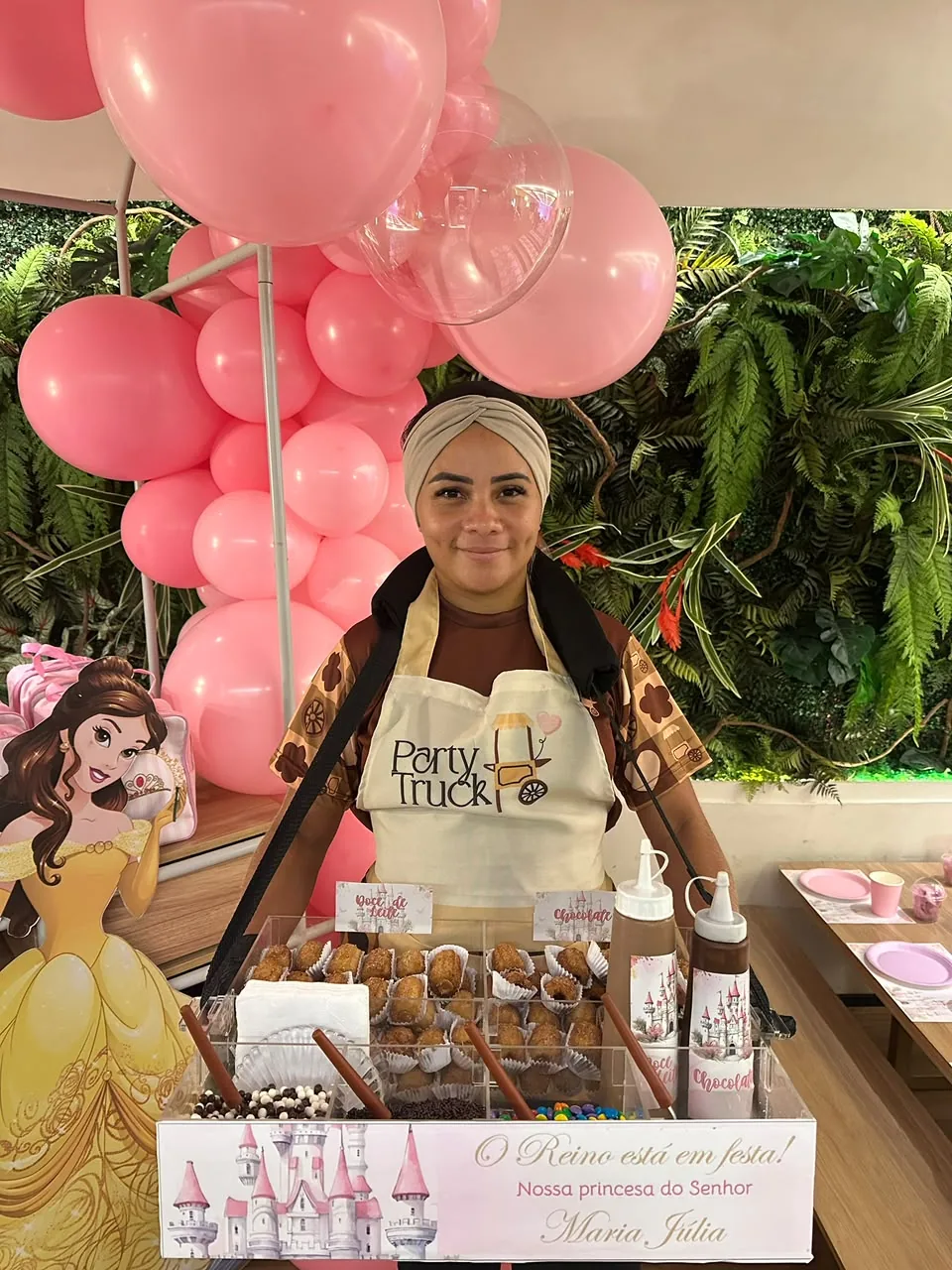 Registro de evento atendido pela Party Truck