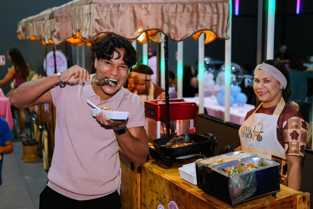 Registro de evento atendido pela Party Truck
